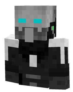Black skin: bust render