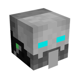 Black skin: head render