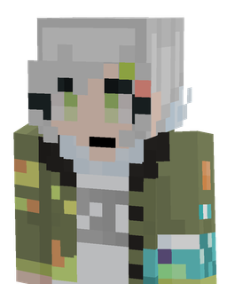 Blue skin: bust render
