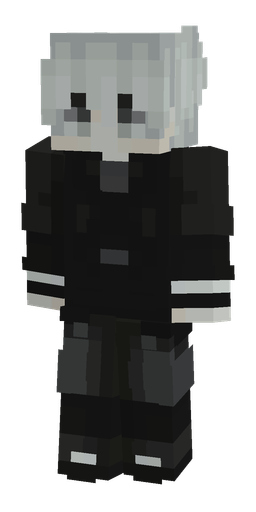 Black skin: body, front render