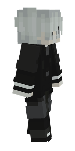 Black skin: body, right side render
