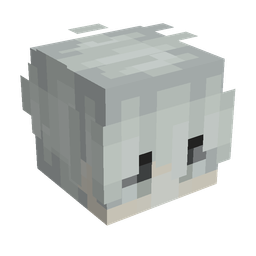 Black skin: head render