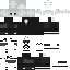Black skin: raw texture render