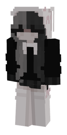 Black skin: body, front render