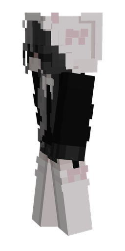 Black skin: body, left side render