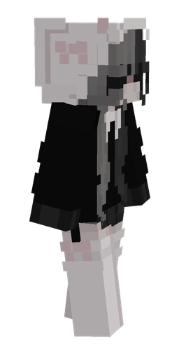 Black skin: body, right side render