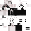 Black skin: raw texture render