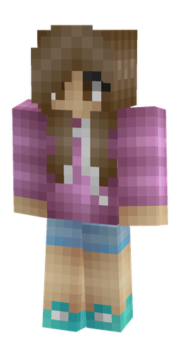 Brown skin: body, front render