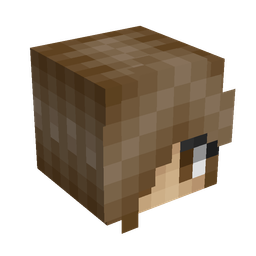 Brown skin: head render