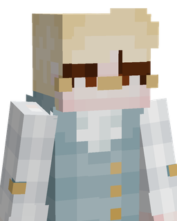Blue skin: bust render
