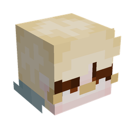 Blue skin: head render