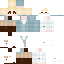 Blue skin: raw texture render