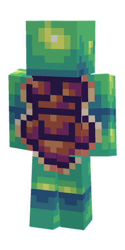 Classic skin: body, back render