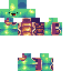 Classic skin: raw texture render