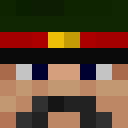 Black skin: face render