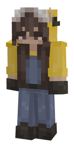 Black skin: body, front render