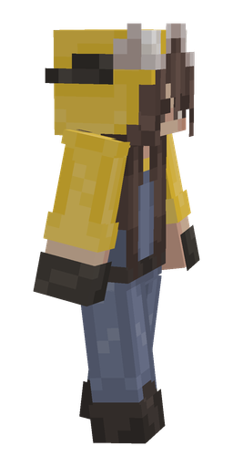 Black skin: body, right side render