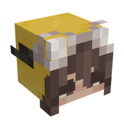 Black skin: head render