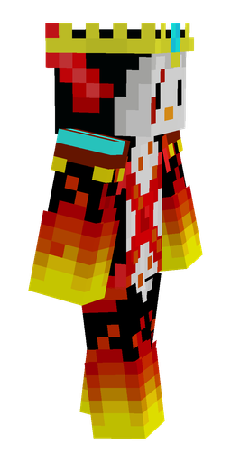 Black skin: body, right side render