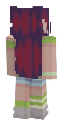 Orange skin: body, back render