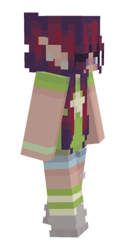 Orange skin: body, right side render