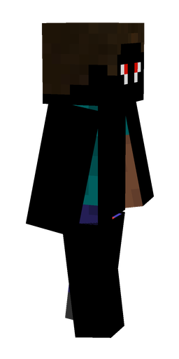 Black skin: body, right side render