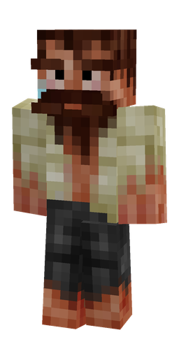 Black skin: body, front render