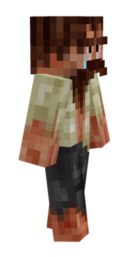 Black skin: body, right side render