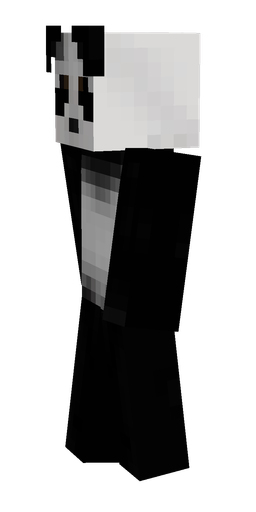Black skin: body, left side render