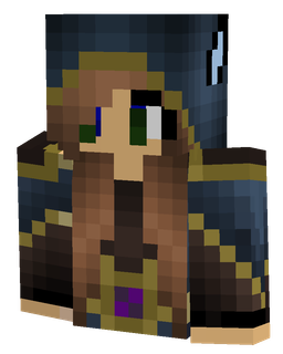 Blue skin: bust render