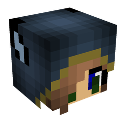 Blue skin: head render