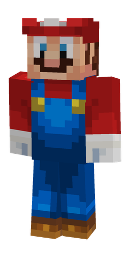 Blue skin: body, front render