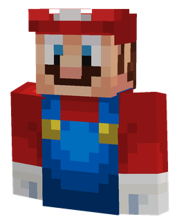 Blue skin: bust render