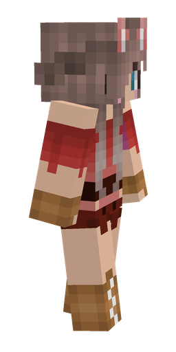 Orange skin: body, right side render