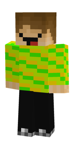 Black skin: body, front render