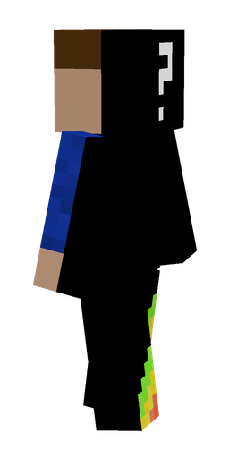 Black skin: body, right side render
