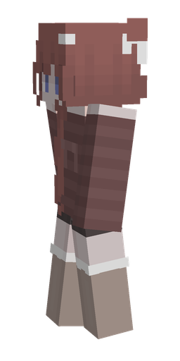 Orange skin: body, left side render