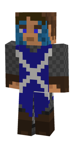 Black skin: body, front render