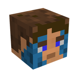 Black skin: head render