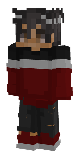 Black skin: body, front render