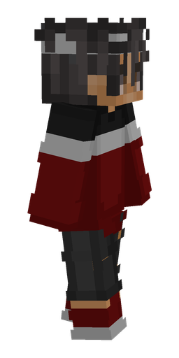 Black skin: body, right side render