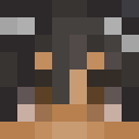 Black skin: face render