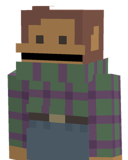 Blue skin: bust render