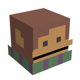 Blue skin: head render