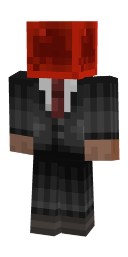 Black skin: body, front render