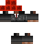 Black skin: raw texture render