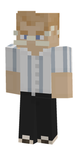 Black skin: body, front render