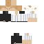 Black skin: raw texture render
