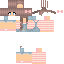Classic skin: raw texture render