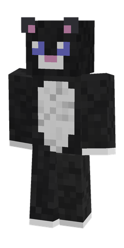 Black skin: body, front render